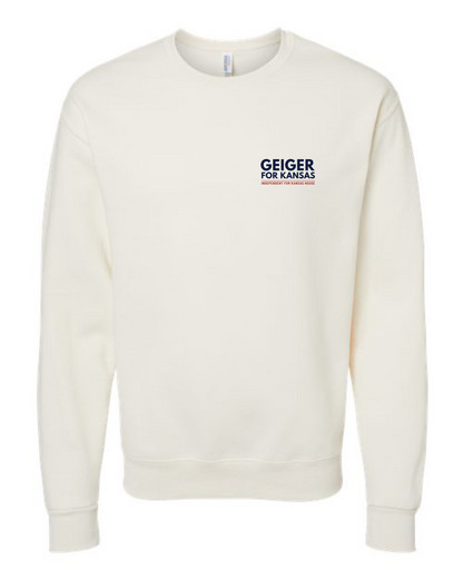 Geiger for Kansas Crewneck Sweatshirt
