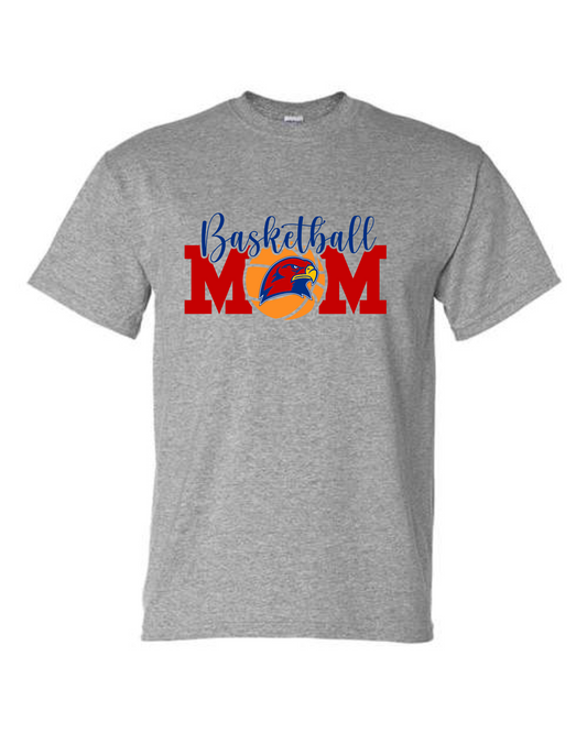 Red Hawks Basketball Mom T-Shirts & Long Sleeve