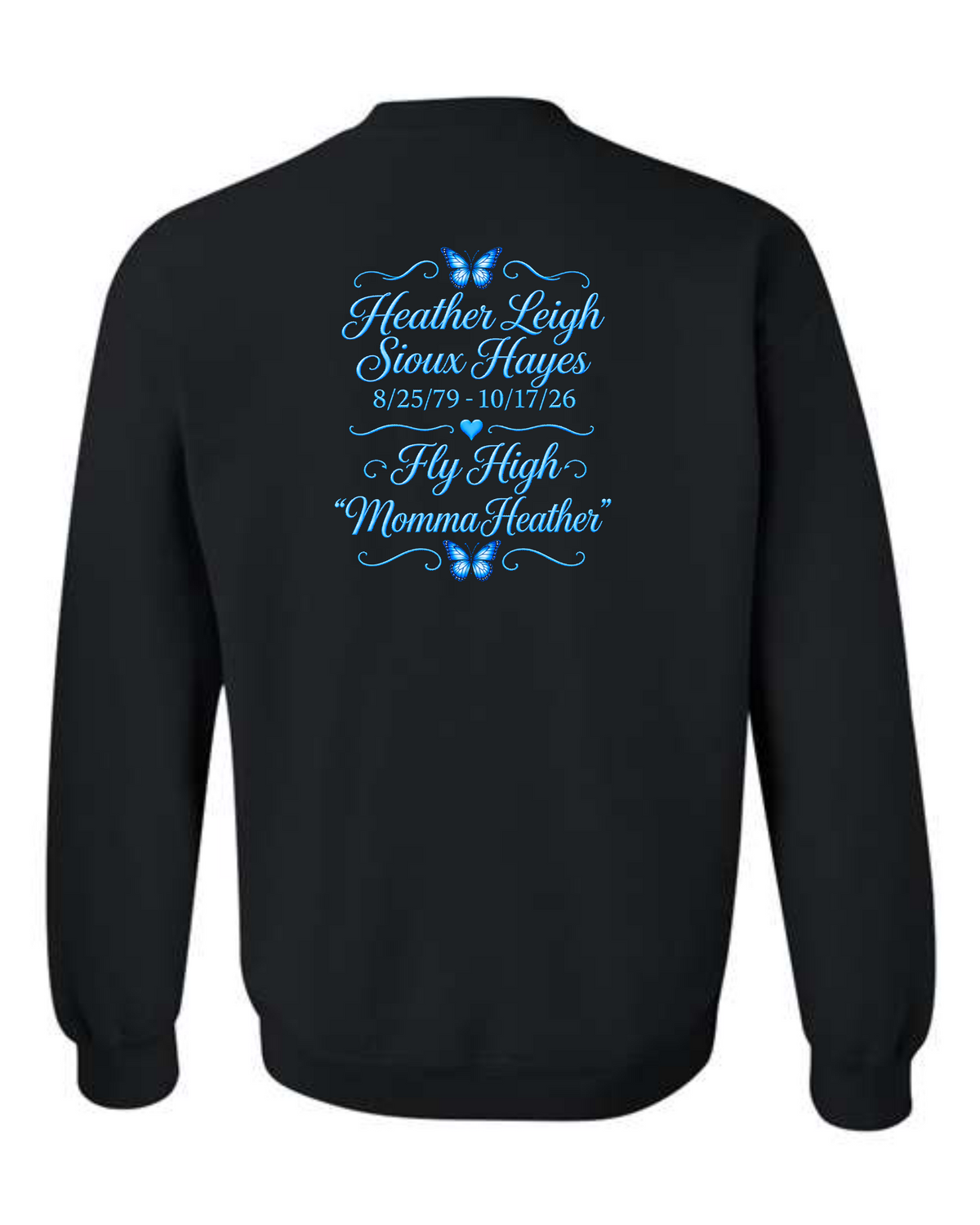 Heather Hayes Memorial Crewneck Sweatshirt