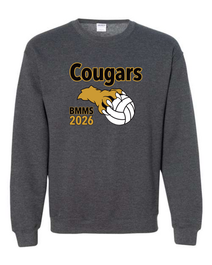 BMMS Volleyball Crewneck Sweatshirt