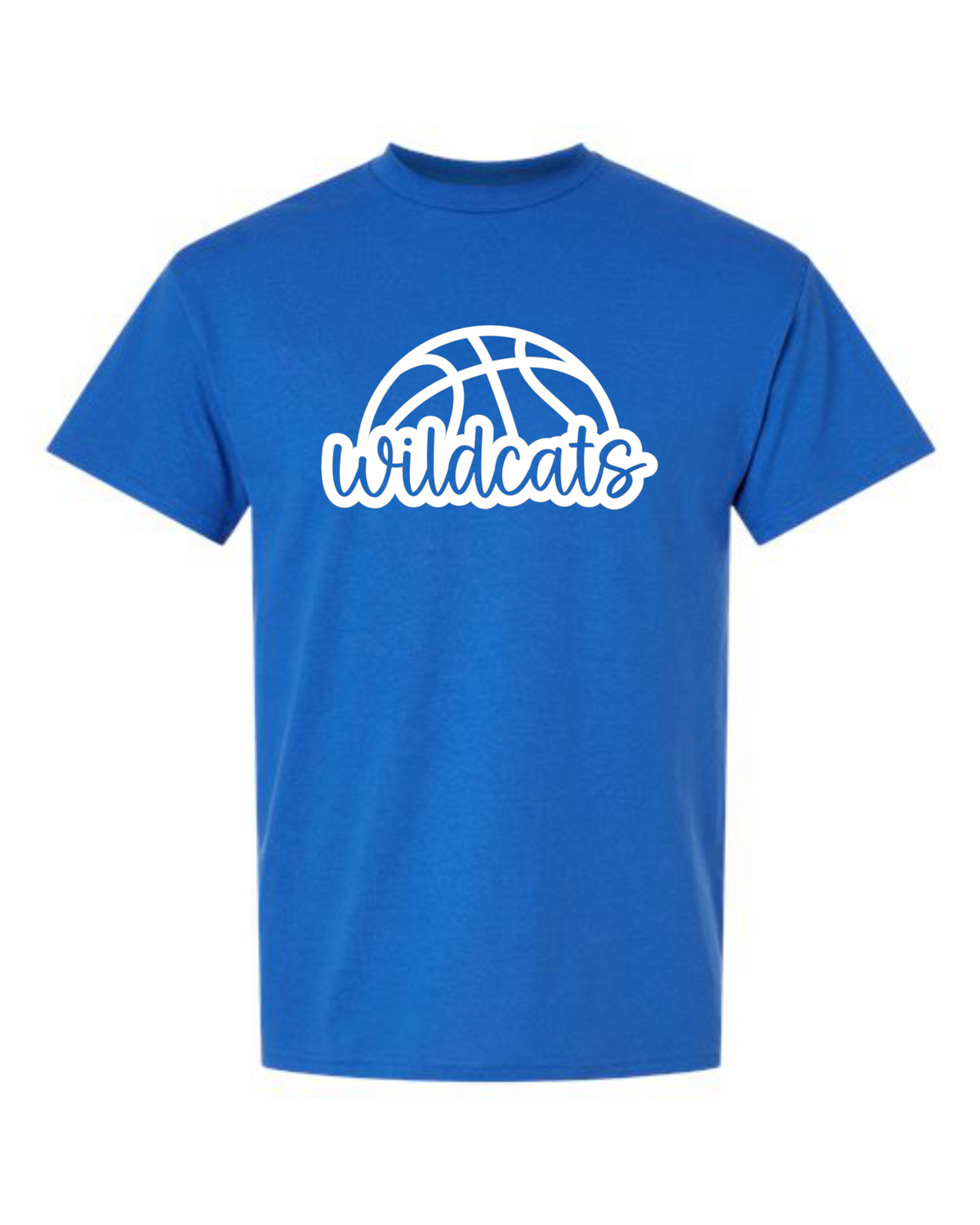 Wildcats Basketball Script T-Shirts & Long Sleeve