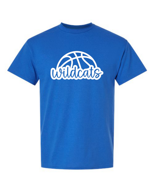 Wildcats Basketball Script T-Shirts & Long Sleeve