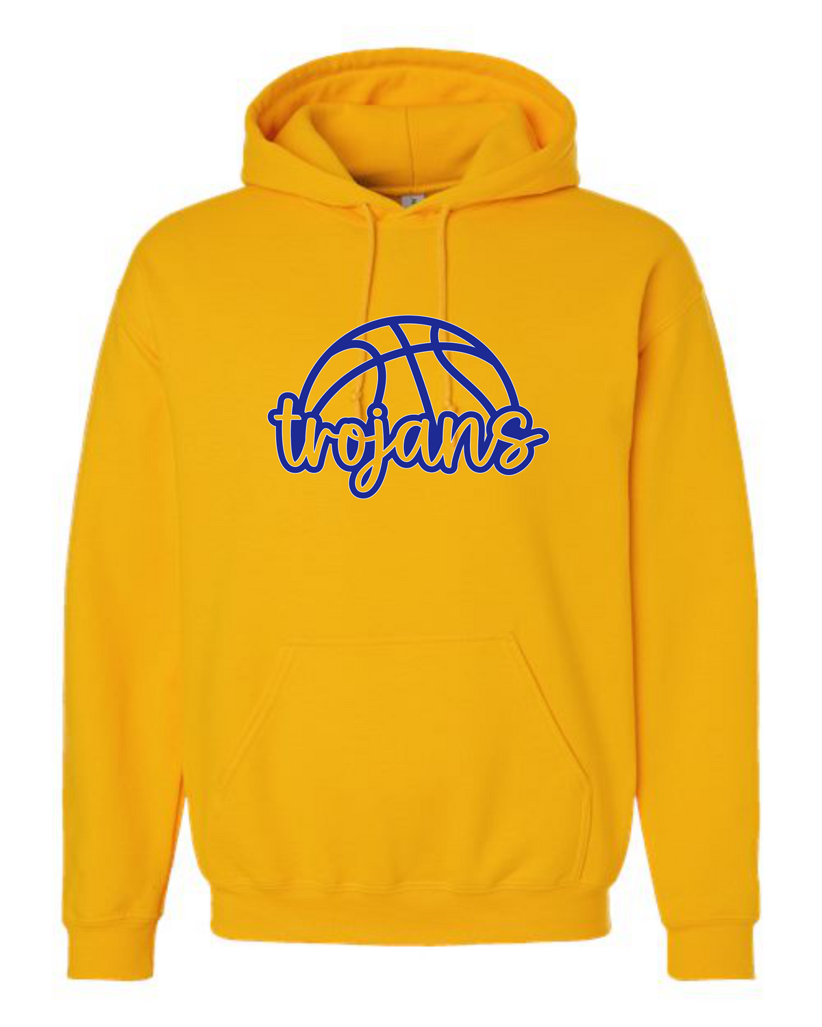Trojans Basketball Script Sweatshirts & Outerwear