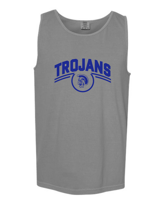 Trojans Arched Tank Tops