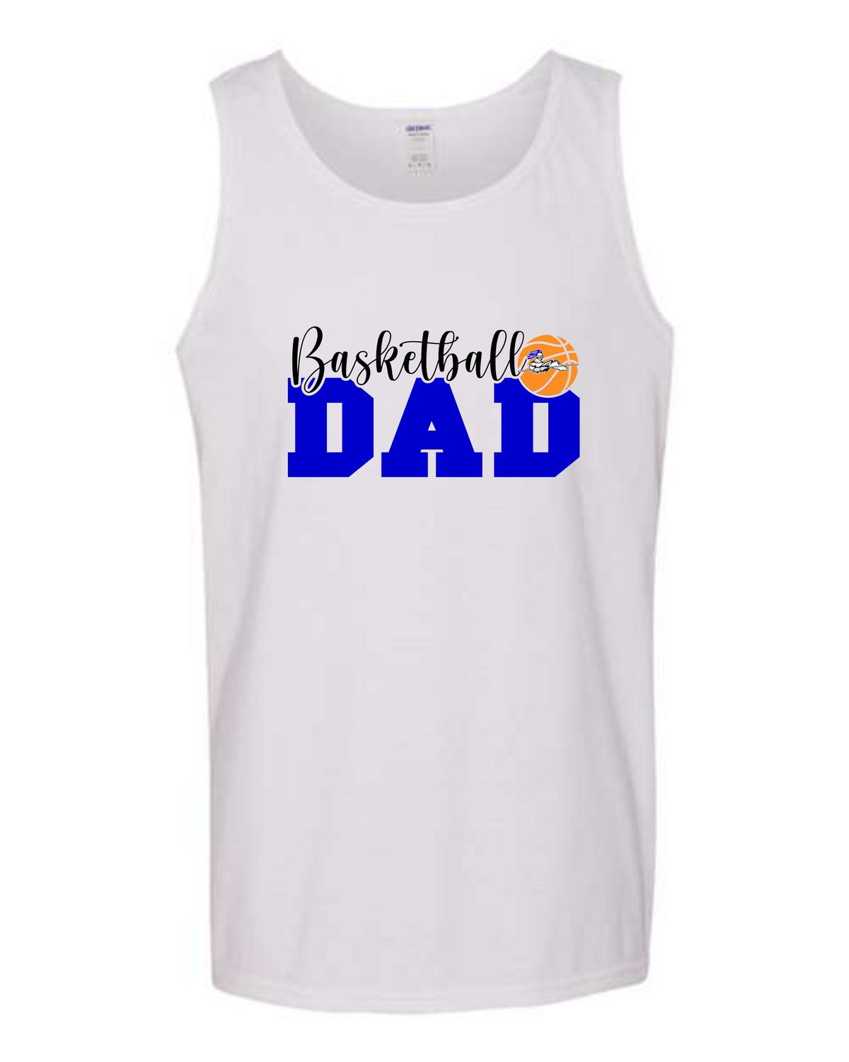 Chargers Basketball Dad Tank Tops