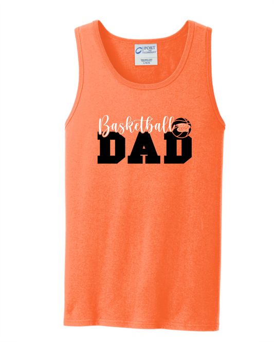 Panthers Basketball Dad Tank Tops