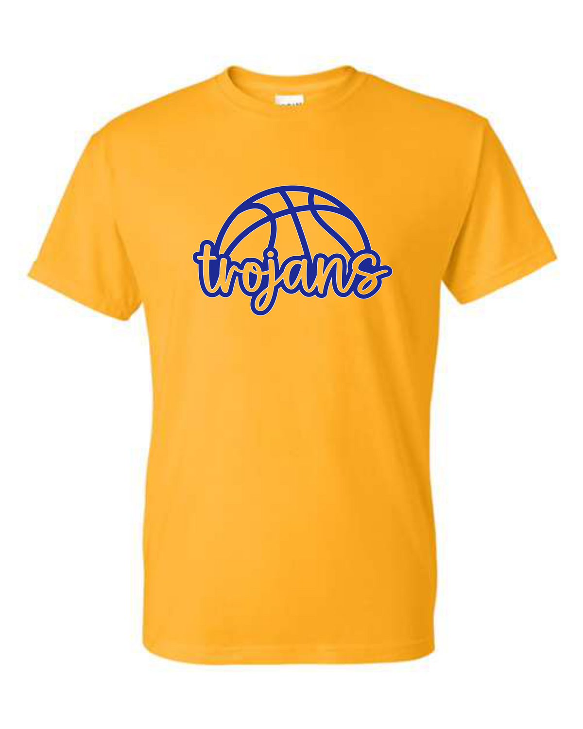 Trojans Basketball Script T-Shirts & Long Sleeve