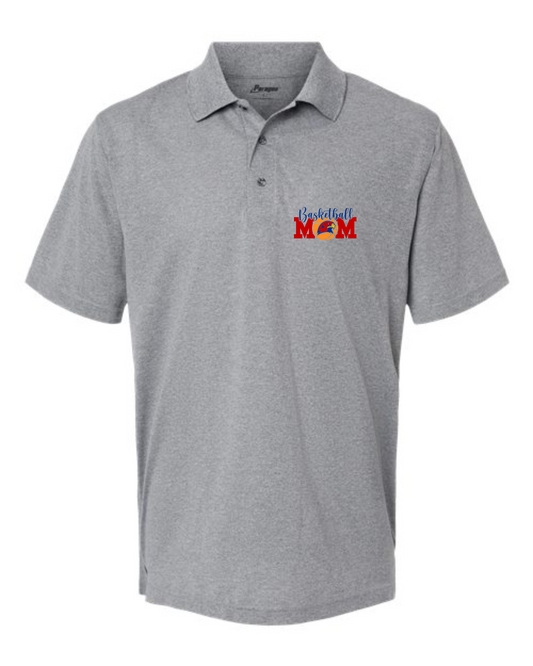 Red Hawks Basketball Mom Polos, Button-Up Shirts, & Dresswear