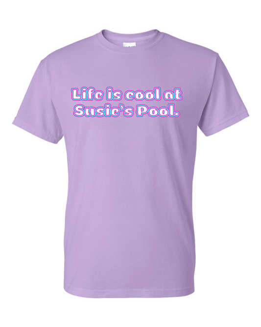 Susie McElroy Aquatic Park T-Shirt (orchid)