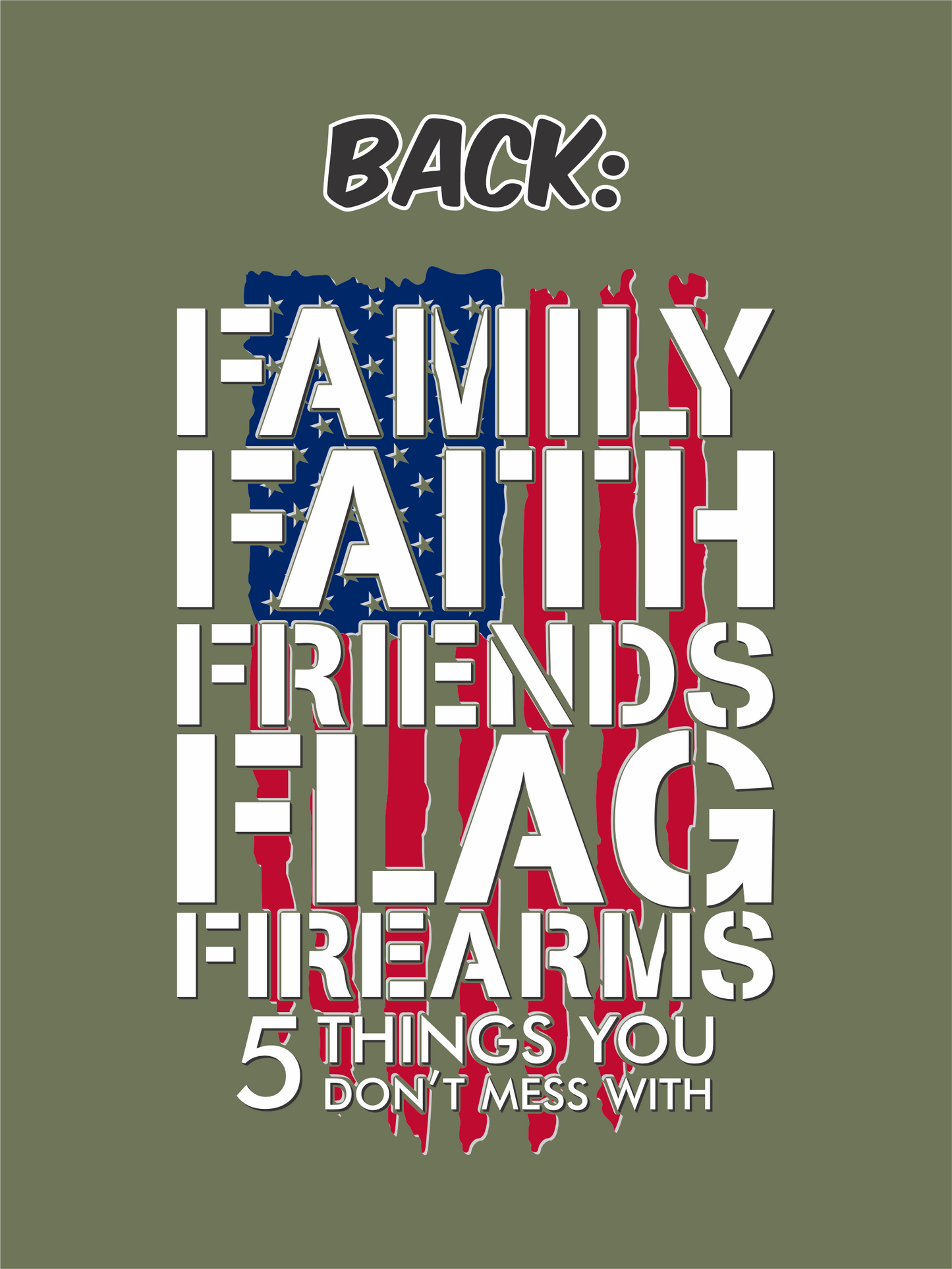 Kenton Farwell "5 Things" T-Shirts