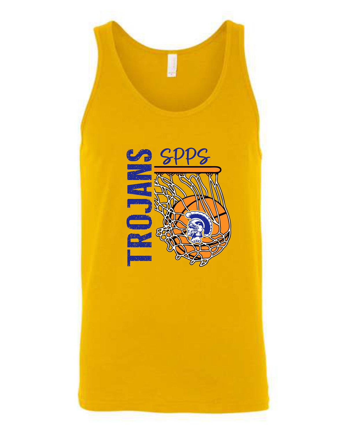 Trojans Hoop Tank Tops