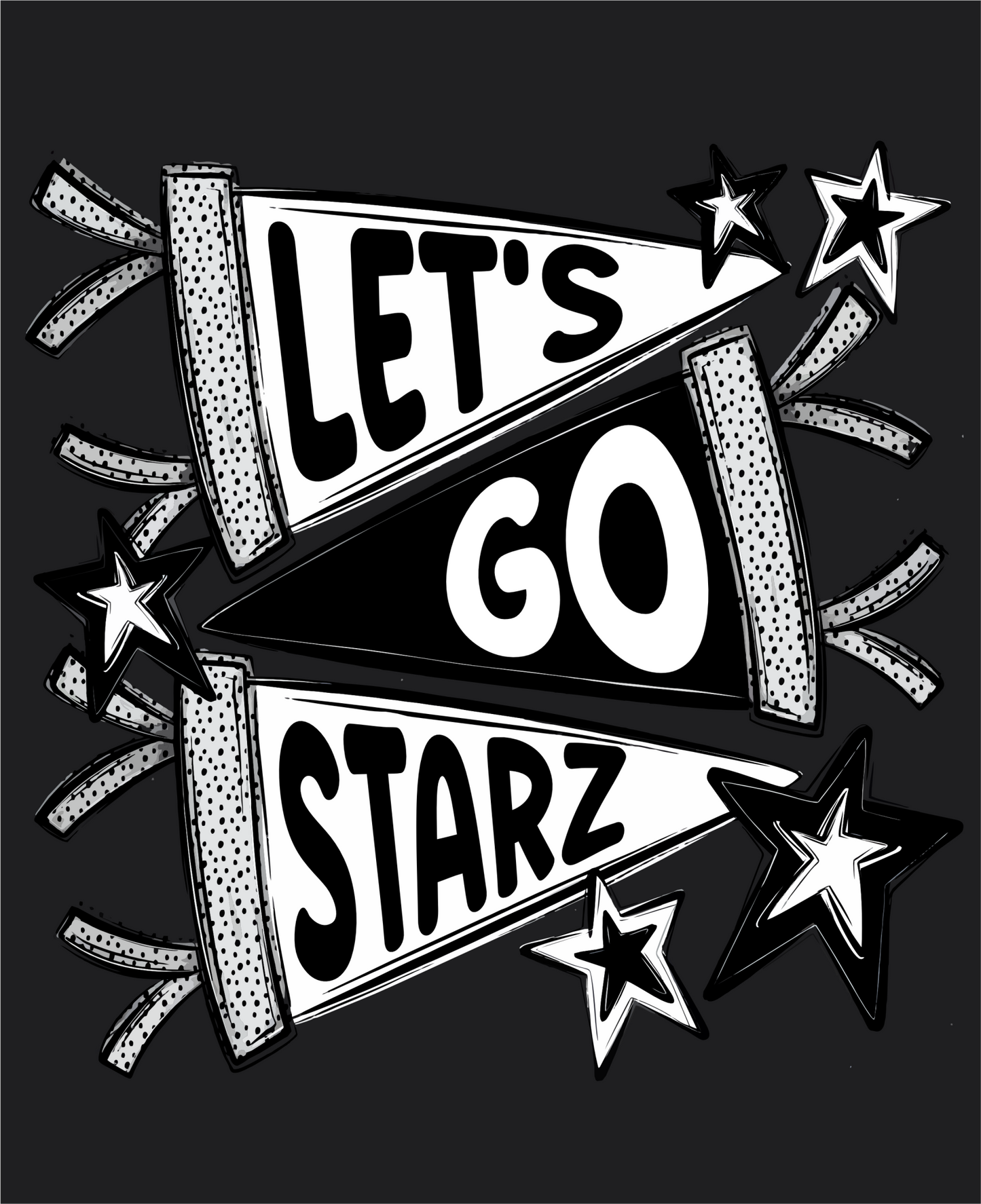 Let's Go Starz Customized Tops