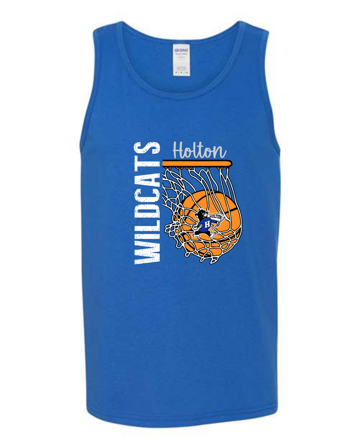 Wildcats Hoop Tank Tops