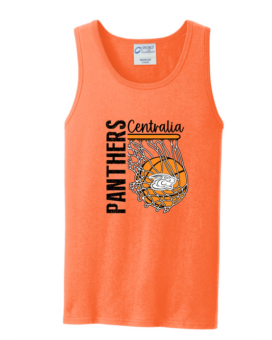 Panthers Hoop Tank Tops