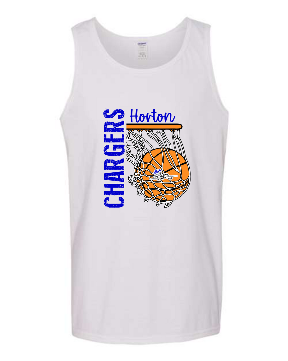 Chargers Hoop Tank Tops