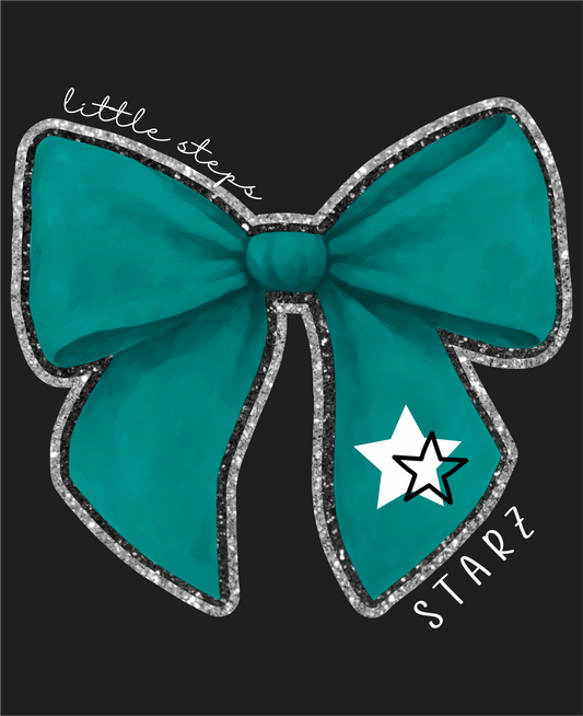 Little Steps Starz Bow Customized Tops