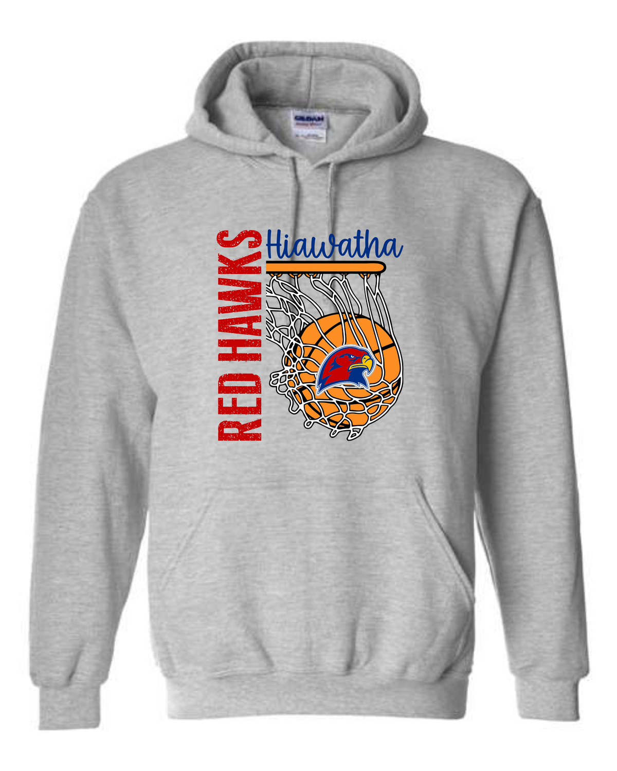 Red Hawks Hoop Sweatshirts & Outerwear