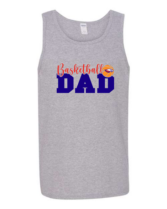 Eagles Basketball Dad Tank Tops