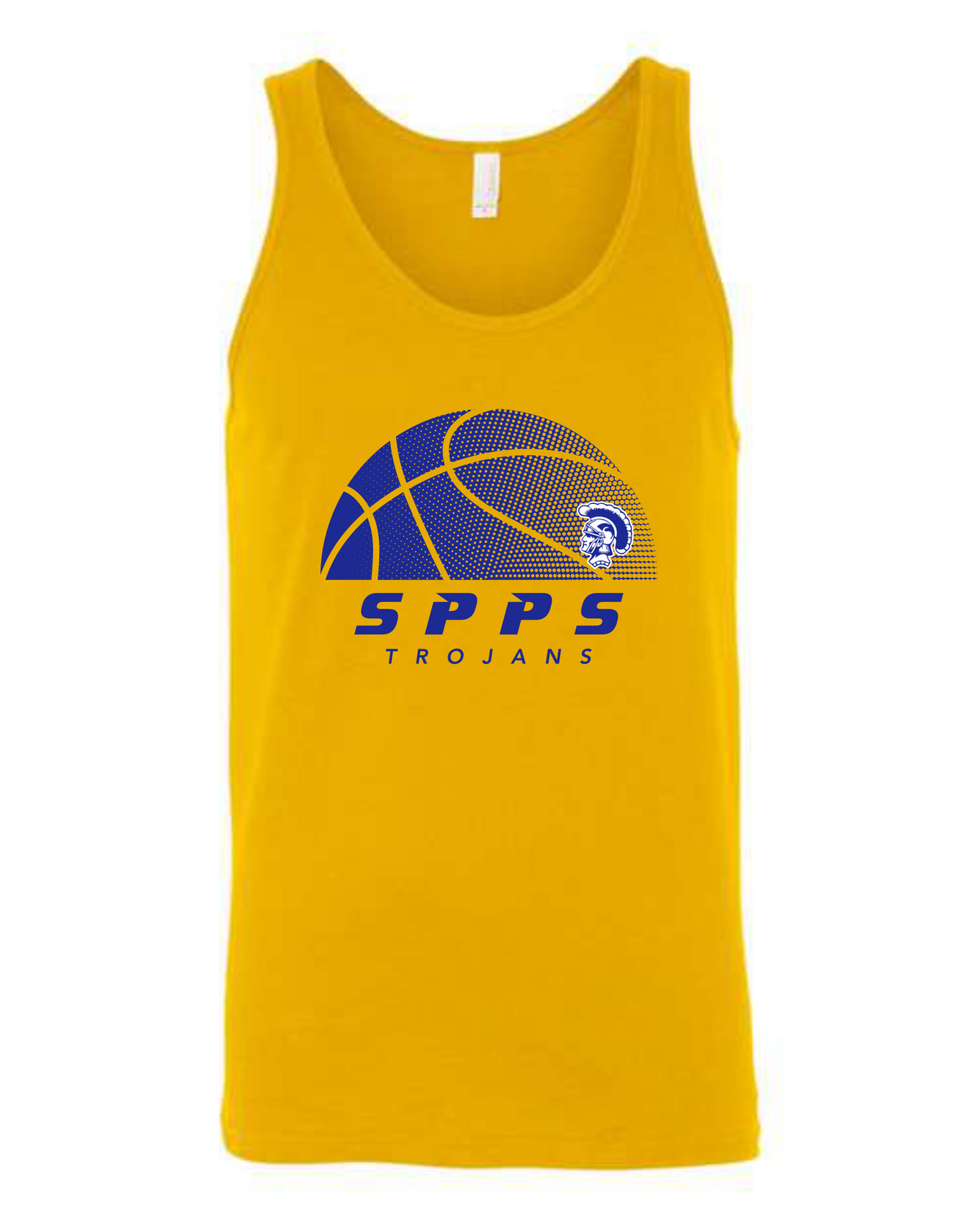 Trojans Basketball Tank Tops
