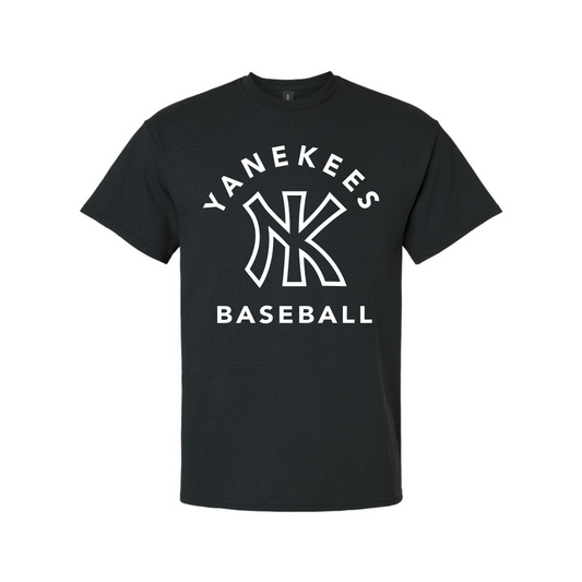 YaNEKees Baseball Block Curve T-Shirts & Long Sleeve