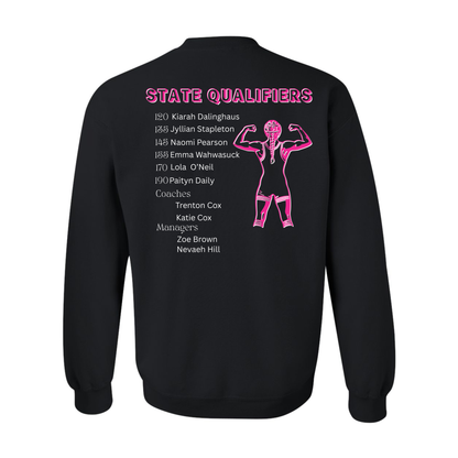 GIRLS SHS State Wrestling 2026 Crewneck