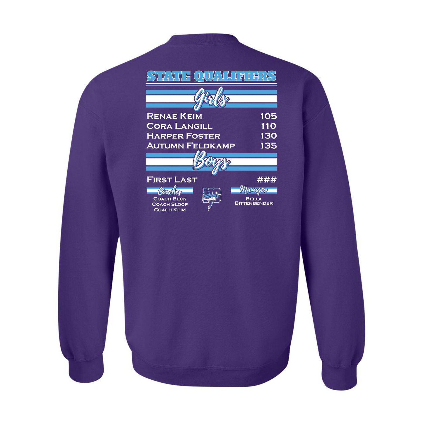 NC State Wrestling 2026 Crewneck