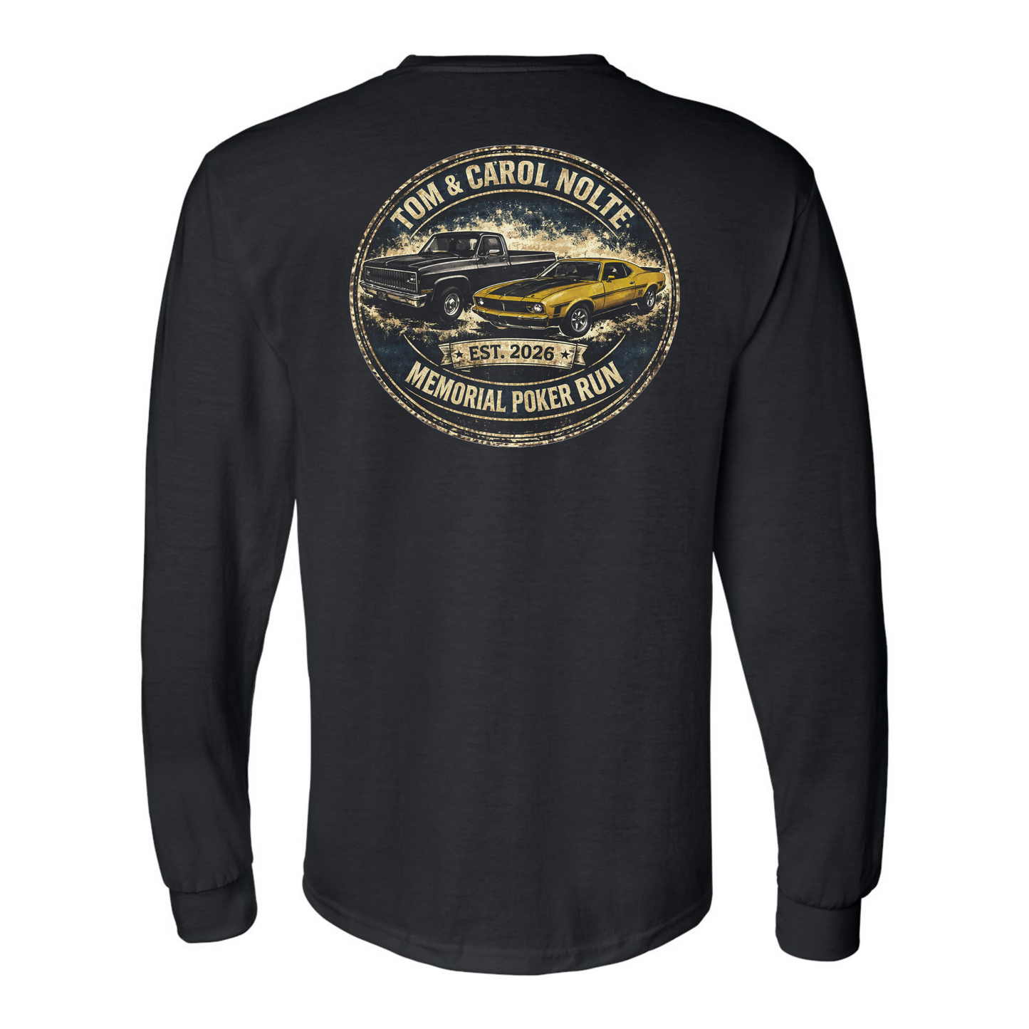 Tom & Carol Nolte Memorial Poker Run Long Sleeve