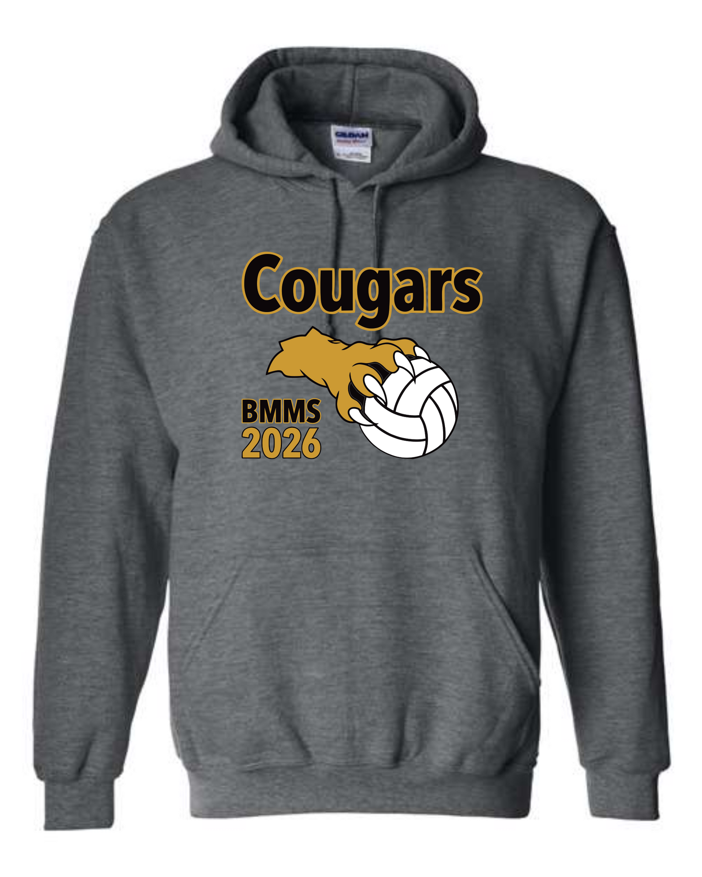 BMMS Volleyball Hooded Sweatshirt