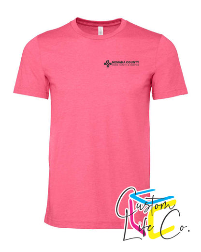 Home Health & Hospice T-shirt Pocket Logo