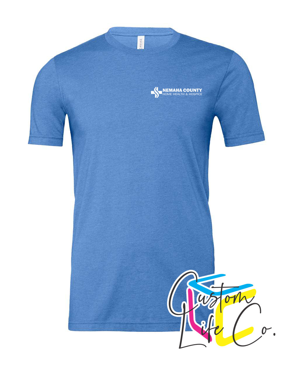 Home Health & Hospice T-shirt Pocket Logo