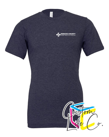 Home Health & Hospice T-shirt Pocket Logo