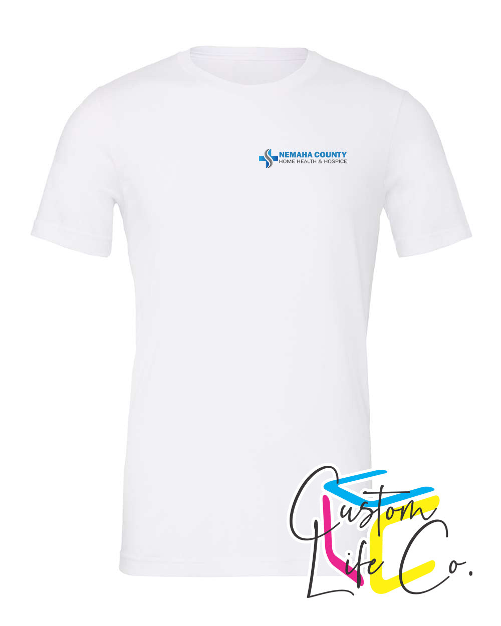 Home Health & Hospice T-shirt Pocket Logo