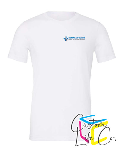 Home Health & Hospice T-shirt Pocket Logo