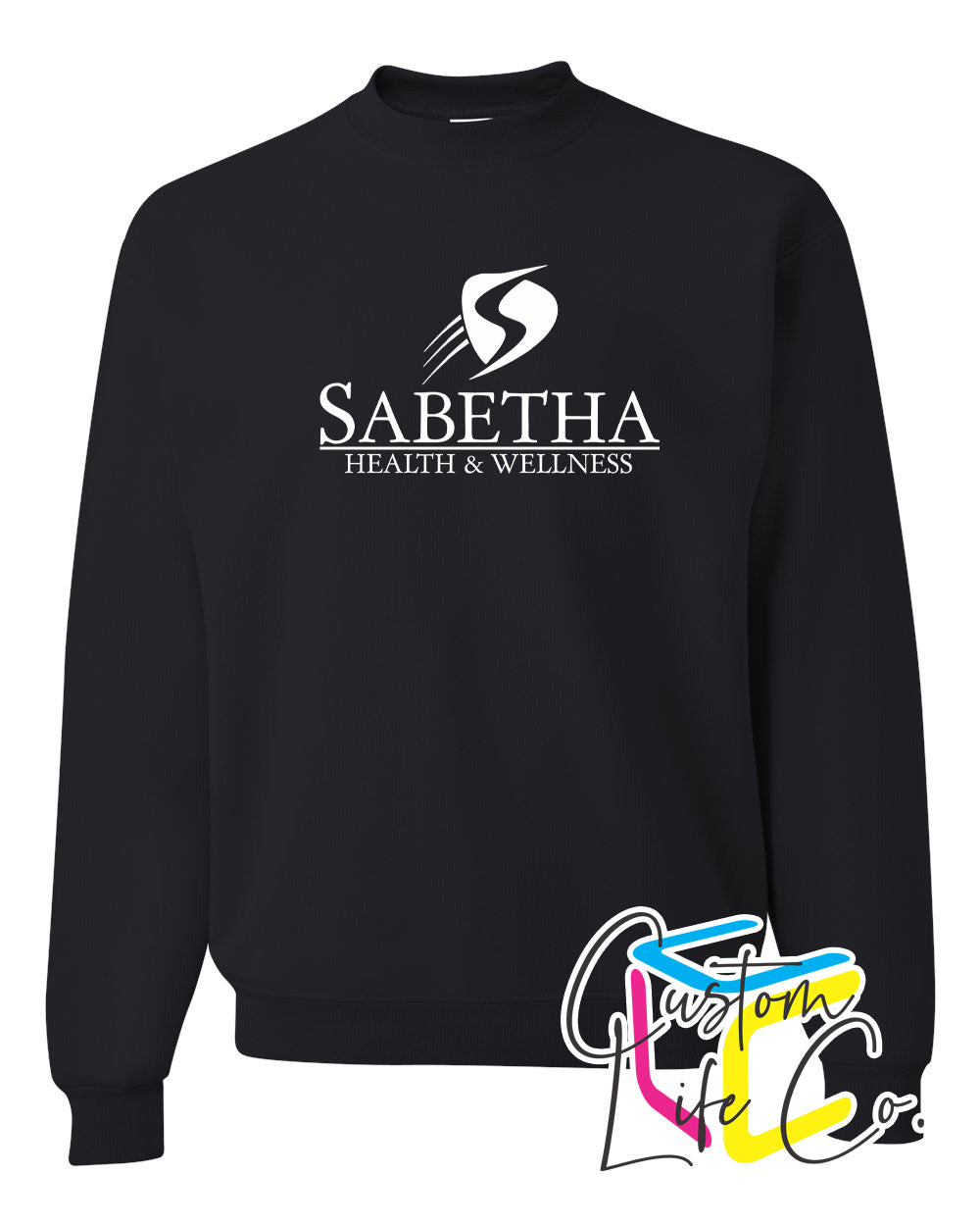 SCH Health & Wellness Fleece Crewneck Chest Logo