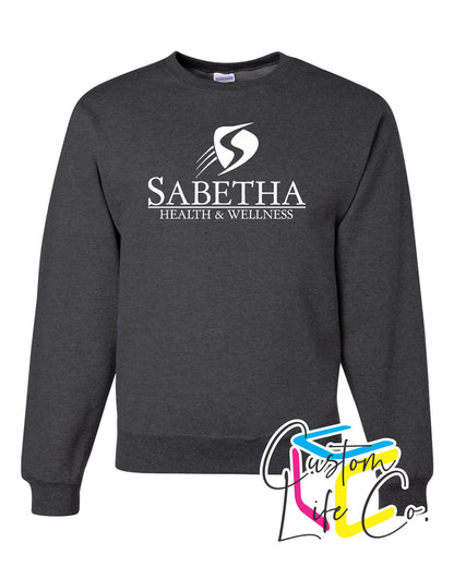 SCH Health & Wellness Fleece Crewneck Chest Logo