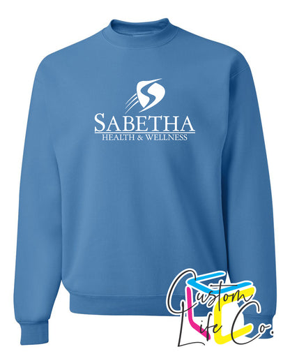 SCH Health & Wellness Fleece Crewneck Chest Logo