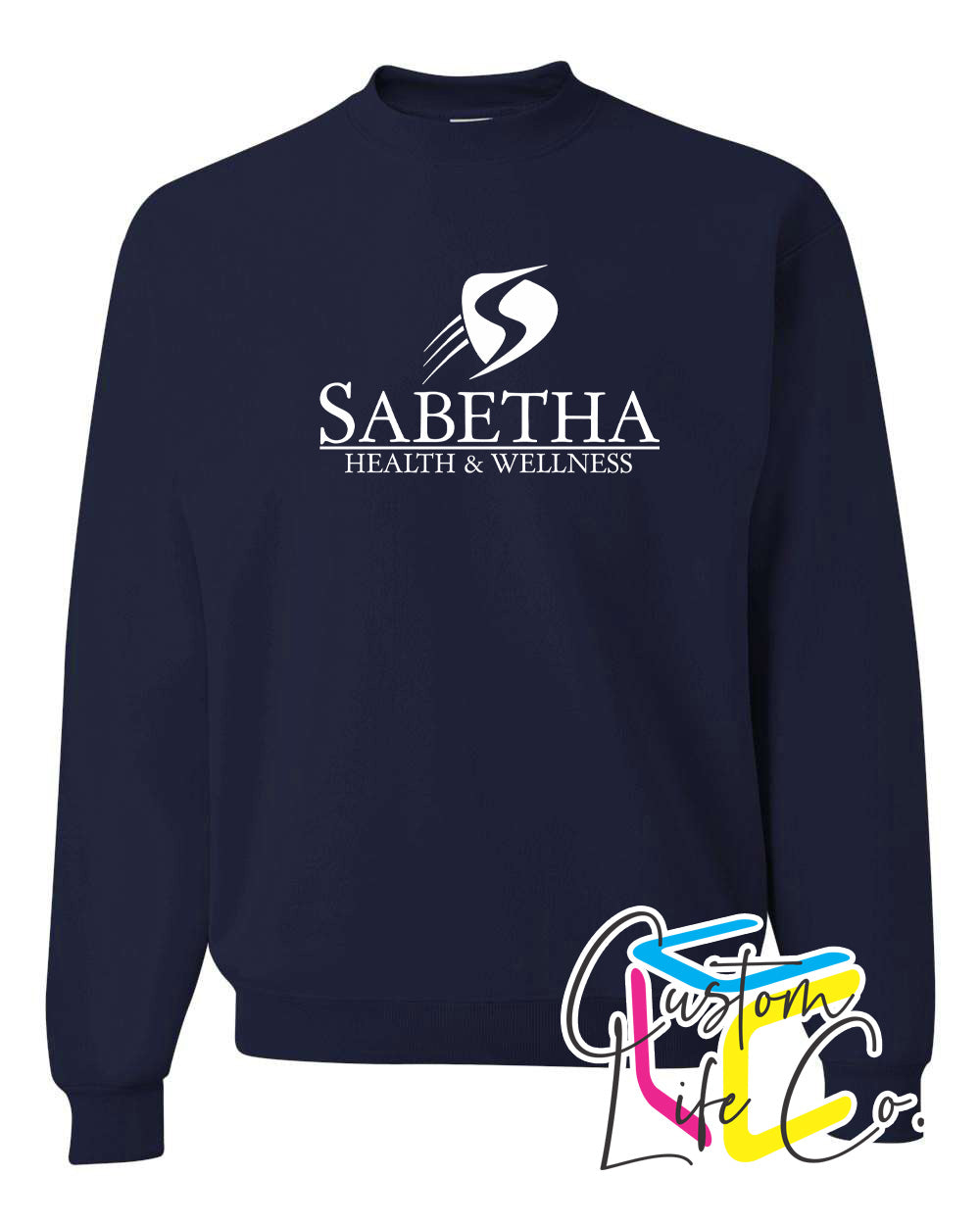 SCH Health & Wellness Fleece Crewneck Chest Logo