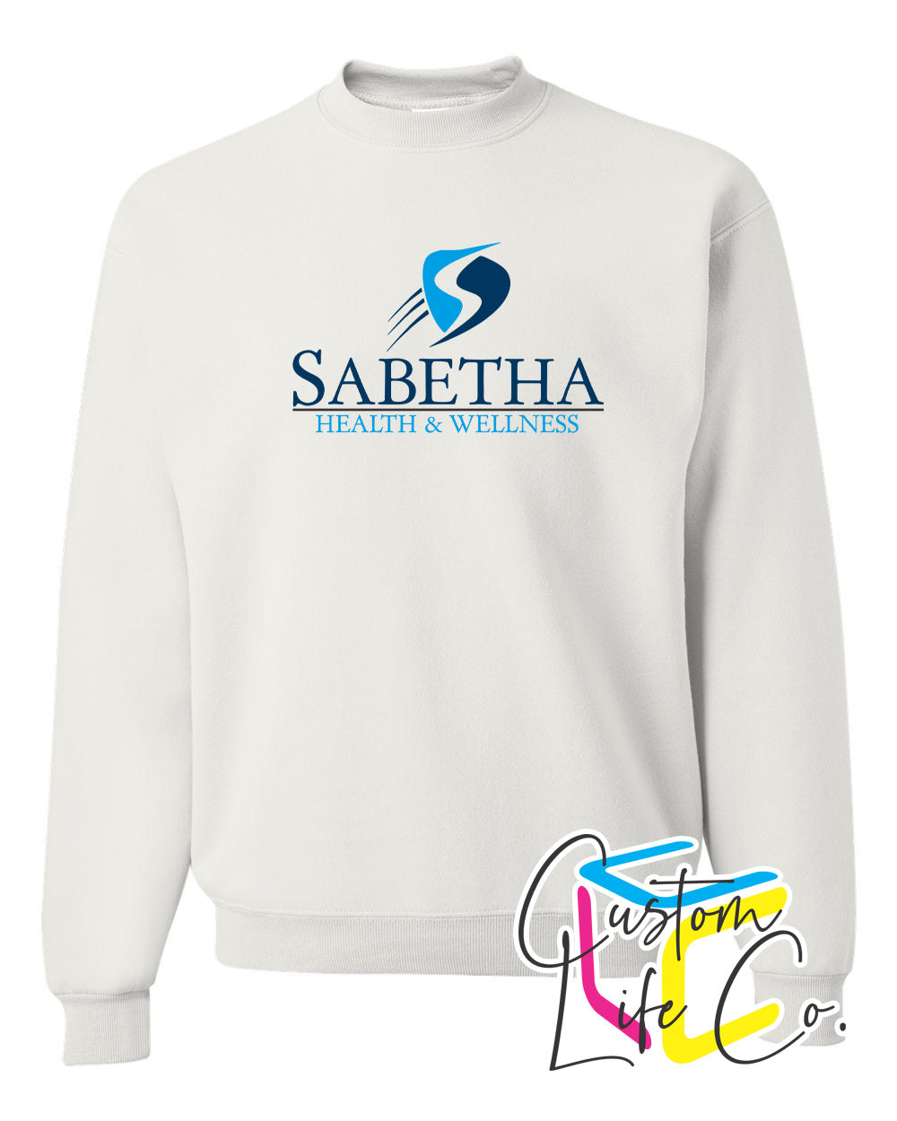 SCH Health & Wellness Fleece Crewneck Chest Logo