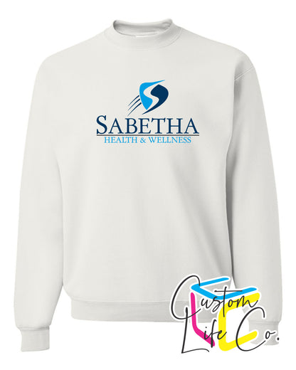 SCH Health & Wellness Fleece Crewneck Chest Logo