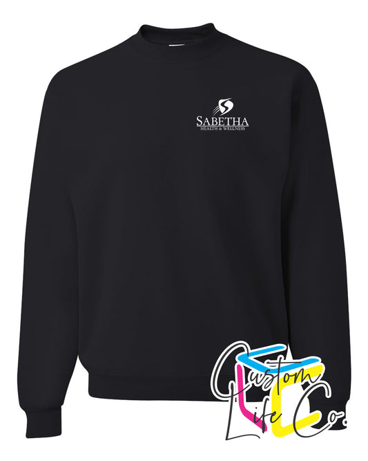 SCH Health & Wellness Fleece Crewneck Pocket Logo