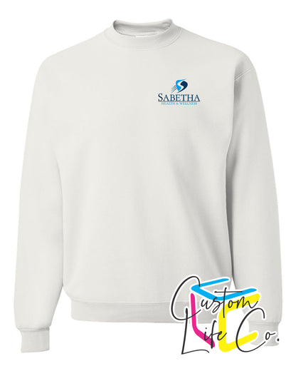 SCH Health & Wellness Fleece Crewneck Pocket Logo