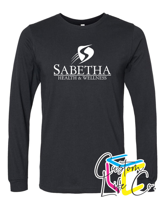 SCH Health & Wellness Long Sleeve T-shirt Chest Logo