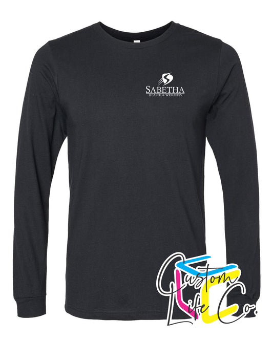 SCH Health & Wellness Long Sleeve T-shirt Pocket Logo