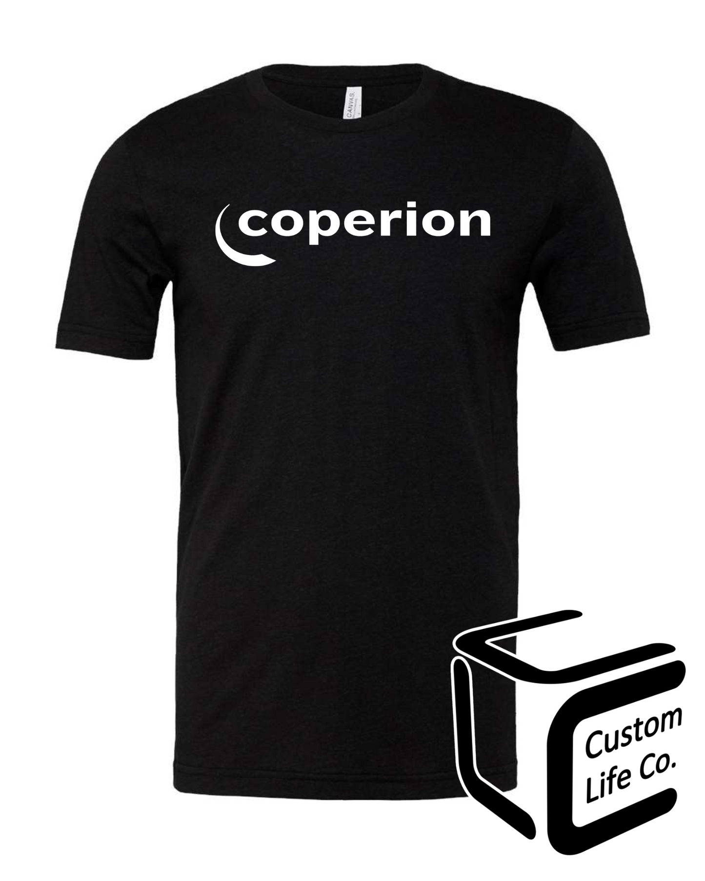 Coperion White Graphic Adult T-Shirt