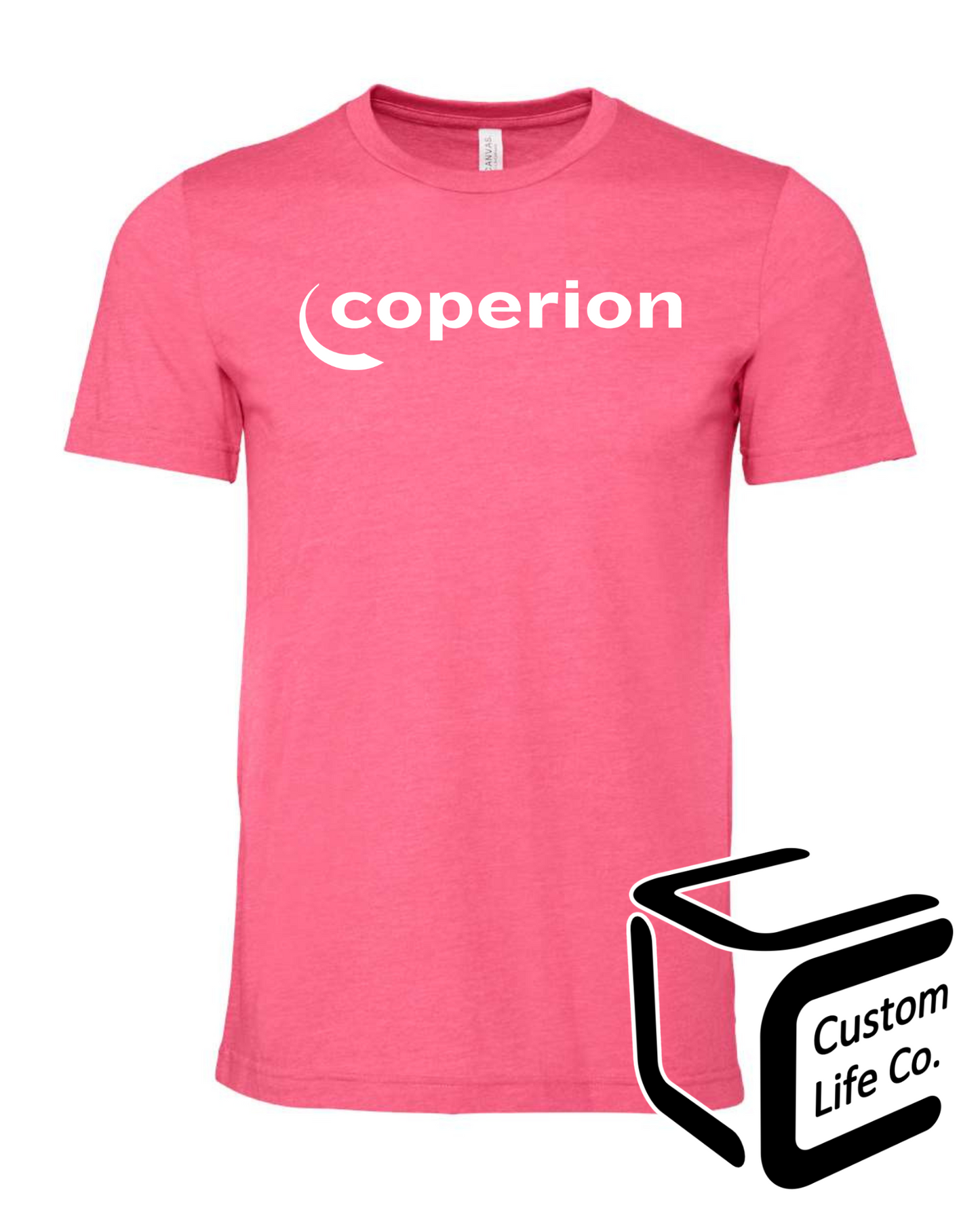 Coperion White Graphic Adult T-Shirt