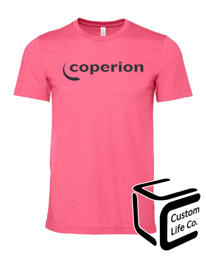 Coperion Black Graphic Adult T-Shirt