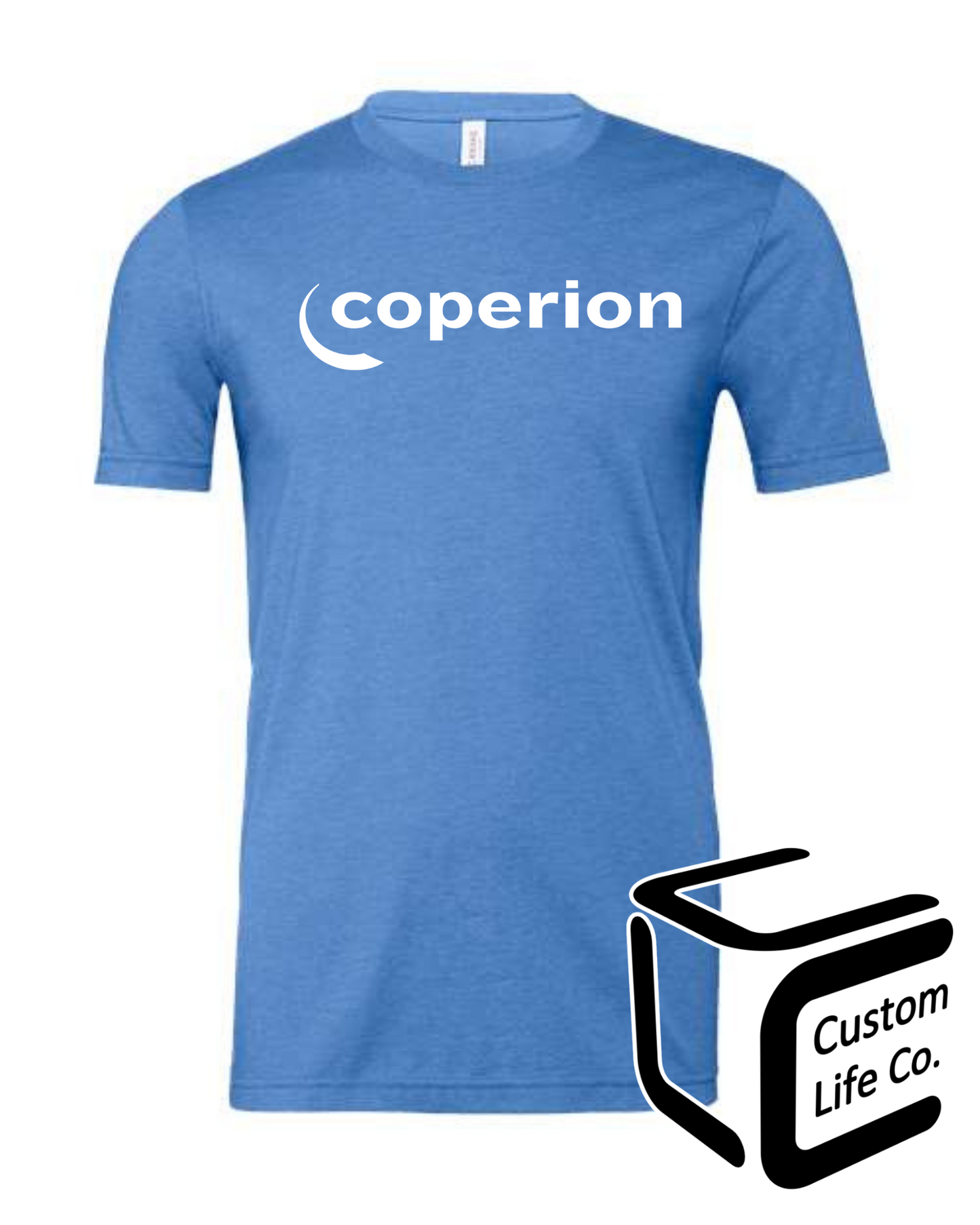 Coperion White Graphic Adult T-Shirt