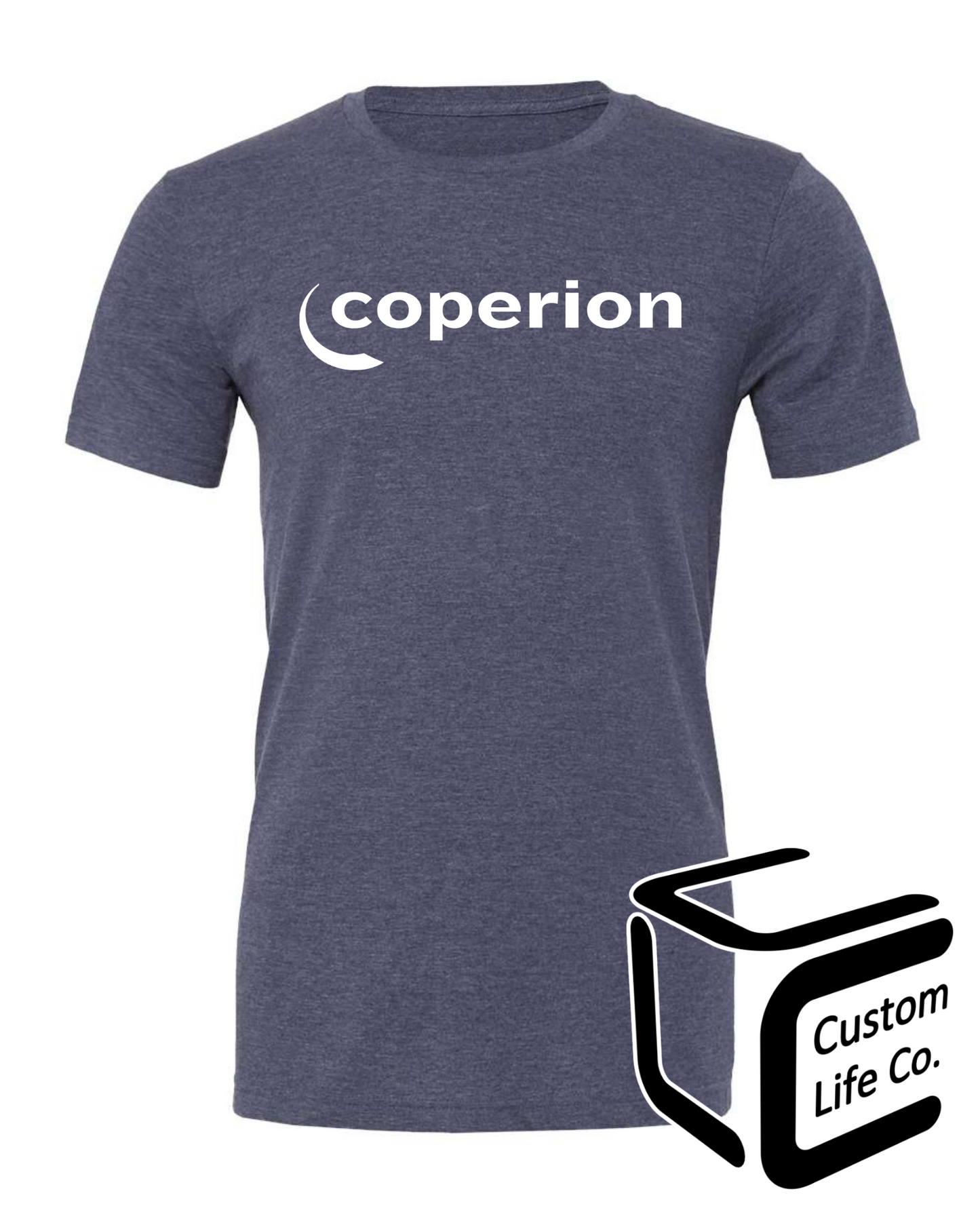 Coperion White Graphic Adult T-Shirt