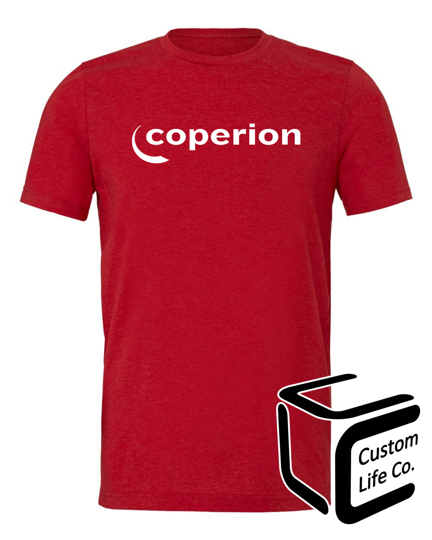 Coperion White Graphic Adult T-Shirt