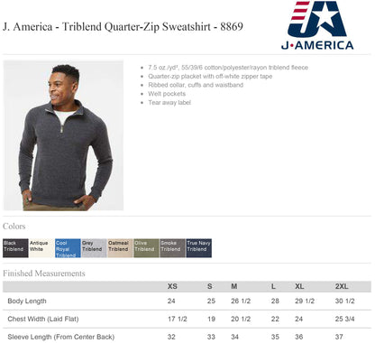 Community Action Fleece Quarter-Zip with Pockets